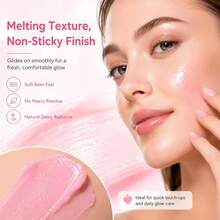PDRN Pink Collagen Volume Multi Balm Stick 5% Volufiline Hidratante, Reduce Líneas de Expresión, Ilumina Piel Opaca, Reafirmante, Voluminizador para Rostro, Ojos, Labios, Cuello, Frente, Líneas de Sonrisa Cuidado de la Piel - Barra multi-bálsamo de volumen con colágeno rosa PDRN - Ver 4