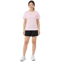 LI-NING Women's Mesh Breathable Quick-Dry T-Shirt, Running Series Reflective Lightweight Tee ATSW142 - Light Pink - View 5
