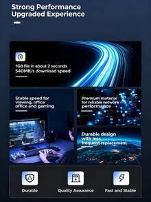 PHILIPS SWA1946/93 Gigabit Cat 6 Shielded Patch Cable, High-Speed Data Transmission, Plug And Play, Suitable For Home Broadband And Business LAN Cabling, Deep Blue - Deep Blue - View 6