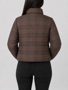 Women Jackets - Coffee Brown - View 3