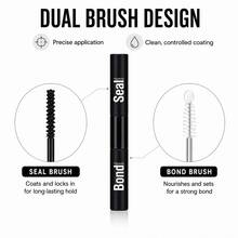 SRCKFIZ Lash Bond And Seal, 2 In 1 Cluster Lash Glue For DIY Lash Extensions, Dual End Bond & Seal Mascara Wand, 5ml + 5ml - View 5
