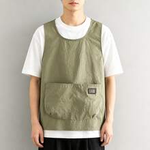 Breathable Sleeveless Apron, Cool And Comfortable, Suitable For Long-Term Wear In Summer. Features Quick-On/Off Design, Large Pockets For Convenient Storage, Suitable For Kitchen Cooking, Art Studio Activities And Daily General Use, Simple And Versatile. - Multicolor - View 13
