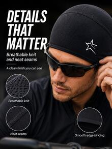SPEEDXT 1 mũ trùm đầu unisex lót mũ bảo hiểm, mũ đạp xe, mũ trùm đầu trong mũ bảo hiểm, mũ chạy bộ đạp xe - A - Xem 3