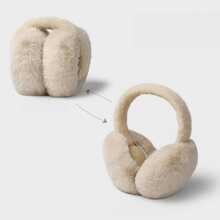 3pcs Suede Fleece Ear Muffs, Winter Thermal Lined Warm Ear Covers, Cycling Cold-Proof Ear Protectors - Multicolor - View 5