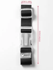 Multi‑Pocket Luggage Handle Storage Pouch, Portable Water Bottle Sleeve For Suitcase, Adjustable Luggage Binding Belt Travel Must‑Have Gear - Multicolor - View 14
