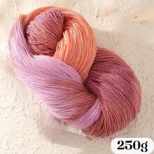LIRISNLY 100% Wool Yarn 250g Gradient Color Hand‑Knitting Yarn Soft Warm Segment Dye Yarn For Sweater Scarf DIY Crochet Crafts - Multicolor - View 13