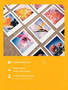 I-Type Retro Photo Paper For I-Type Polaroid Cameras, Time-Lapse Photo Paper, Stable Output, Film-Like Film, Color I-Type Photo Paper (White Frame) - Color I-type Photo Paper (White Frame) - View 6