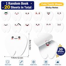 1/12/18 Buku 20/240/360 Lembar Buku Catatan Asisten Dokter Gigi, Pola Gigi, Hadiah untuk Asisten Dokter Gigi, Hadiah Lucu untuk Karyawan Kantor, Cocok untuk Rekan Kerja, Wanita, Dokter dan Perawat, Stiker Memo Komputer - Satu-Ukuran - View 7
