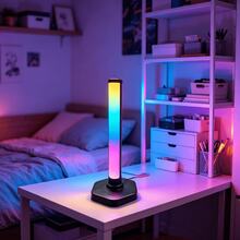 1/2pcs Stepless Dimming RGB Light Bar, USB LED Ambient Lamp With In-Line Control, Adjustable Clip & Stand For Bedside, Shelf, And TV Gaming Setup, Applicable To Game Scene Lighting, Creating A Game Room Atmosphere - USB - View 9
