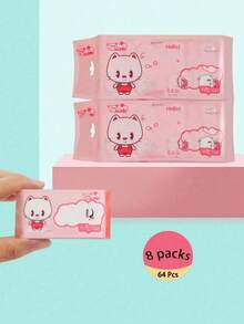 128pcs Portable Mini Cleaning Towels, 8pcs/Pack, Desktop Furniture Daily Cleaning Dust Cloth, Suitable For Travel, Office, Kitchen, For Objects Only, Not For Human Skin - Multicolor - View 11