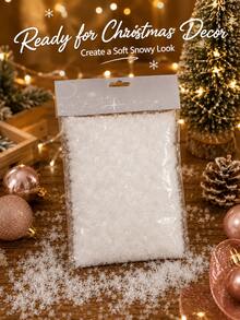 60/100/200g Artificial Snowflakes Winter Theme Indoor/Outdoor Scene Decoration Party Holiday Christmas Decor - Multicolor - View 6