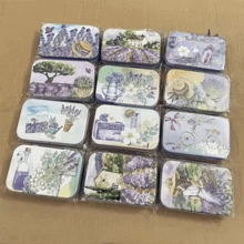 1/2pcs Vintage Mini Metal Storage Box, Cute Small Storage Box, Mini Jewelry Storage Box, Gift Packaging Box, Pill Box, Random Pattern - Multicolor - View 12