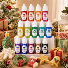 High Concentration 10ml Solid Color Dye, Multi-Purpose Liquid Pigment, Suitable For Candles, Soap, Tie-Dye And Craft Projects - 1 Set - View 16