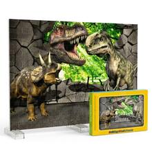1pc Unisex Building Block Puzzle Gift, Small Particle Puzzle, Dinosaur World Cognition, Develop Hands-On Ability, Parent-Child Interaction Fun, Textured Particles, ABS Material, Rich Colors, Many Styles, Fun Assembly, Rich Details, Creative Display - Multicolor - View 14