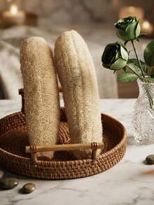 1/2/3/5pcs Natural Organic Loofah Sponge, Powerful Exfoliating Body And Back Scrubbing Ball, Suitable For Men And Women, SPA Beauty Daily Bath Care - Multiple Styles and Colors - View 12