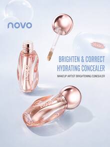 NOVO 修容亮采遮瑕膏，遮蓋瑕疵與黑眼圈，輕盈質地打造自然無瑕妝容，適合派對、節慶、生日、聚會，女性禮物首選 - 03#膨脹粉嫩 - 查看 10