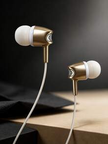 YUAOVCQ Earphone Tidur In-Ear Berkabel, Peredam Kebisingan Ganda, Isolasi Suara Fisik Ganda, Antarmuka 3.5mm atau Type-C, Kompatibel dengan Smartphone, Mikrofon Definisi Tinggi, Cocok untuk Panggilan, Komputer, dan Konsol Game - View 3