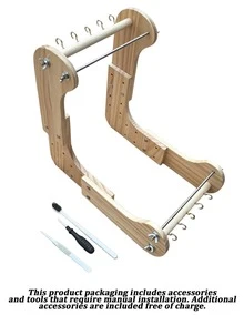 Wooden Beaded Weaving Machine, Versatile Bracelet Jewelry Weaving Tool, Easy To Operate, Perfect For Making Patterns And Gifts, Professional DIY Jewelry Making Tool For Bracelets, Necklaces And Belts - Universal - View 9