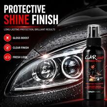 maxxauto Headlight Restoration Spray - Removes Yellowing, Scratches, Haze, And Cloudiness, Instantly Brightens Headlights - Suitable For Car Front And Rear Lights, Prevents Yellowing And Oxidation - Effective Renewal Solution - Capacity - View 10