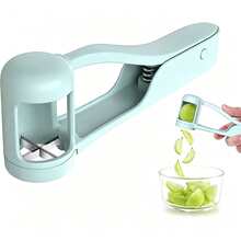 Tomato Slicer Grape Slicer Cherry Fruit Salad Divider Small Kitchen Tool Quick Slicing Fruit Tool Grape Slicer Fruit Divider Fresh Fruit Cherry Tomato Separator Grape Slicer Strawberry Slicer - Multicolor - View 2