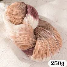 LIRISNLY 100% Wool Yarn 250g Gradient Color Hand‑Knitting Yarn Soft Warm Segment Dye Yarn For Sweater Scarf DIY Crochet Crafts - Multicolor - View 8