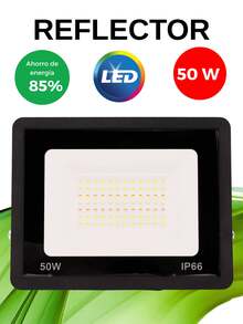 DOSYU 50W Adjustable LED Floodlight With IP66 Protection Rating, High Power, Ultra-Thin - Black - View 10