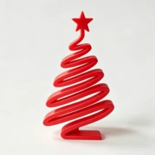 3D Printed Christmas Tree Decor, Minimalist Small Ornament For Christmas, Suitable For Hallway Cabinet, Living Room Decoration, Or Dining Table Decor With Candles, Branches And Balls - This Christmas Tree Is A True Focal Point, Easily Fits Any Room And Style - A - View 13