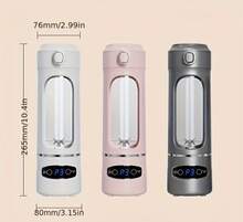 SINRAY Juicer Portabel Ringan 600ml, Kapasitas 22000 RPM, Dapat Diisi Ulang USB, Dilengkapi Baterai Isi Ulang 1200mAh. - 0,5L-1L - View 5