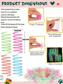 貓玩具 24/13/8/2件/1件套組，室內夜燈貓玩具套組，果凍色螺旋設計互動貓玩具，適合追逐、玩耍與運動，為貓咪提供夜間互動娛樂 - 彩色 - 查看 9