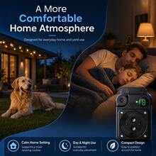 Anti Barking Device For Dogs, Dog Bark Deterrent Devices,3 Modes Ultrasonic Bark Box, Anti Barking Device Long Range 50ft, For Indoor & Outdoor Use (2026 Upgrade) - Black - View 8