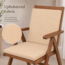 1pc-4pcs Modern Anthracite Chair Pad – Decorative & Comfortable Seat Cushion With Tufted Design In Der Turkei - Apricot - View 6