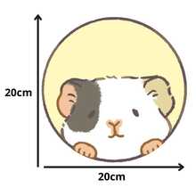Sublimated Desk Mouse Pad With "I Am Ok" Cat Design - Round - View 2