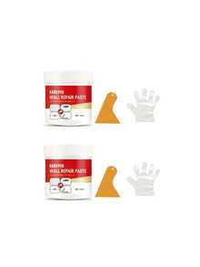 Home Decor Wall Repair Paste Kit - No Experience Needed, Easy To Apply And Sand For Smooth Wall Restoration, Waterproof And Anti-Crack, Convenient Installation - Multicolor - View 15