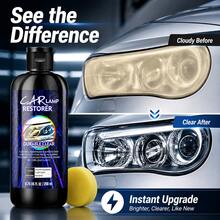 maxxauto Professional Headlight Restoration, An Easy-To-Use Headlight Maintenance Kit That Repairs Oxidized, Yellowed, And Hazy Car Headlights, Includes Polishing And Abrasive Materials - Effectively Enhances The Brightness Of Vehicle Lights - Capacity - View 6