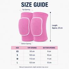 BSKT 1 Pair EVA Padded Sports Elbow Pads, Polyester Latex Yarn Knitted Multi-Color Minimalist Style, Breathable Elastic Cushioning Pad, Snug Fit Anti-Slip, Suitable For Plank Yoga Fitness Training, Adult Use - Multicolor - View 7