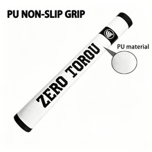 ZERO-TORQU 高爾夫推桿握把套，蜂巢防滑紋理舒適耐磨，穩定手感降低扭力，高爾夫球桿配件 - 白色 - 查看 4