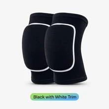 BSKT 1 Pair EVA Padded Sports Elbow Pads, Polyester Latex Yarn Knitted Multi-Color Minimalist Style, Breathable Elastic Cushioning Pad, Snug Fit Anti-Slip, Suitable For Plank Yoga Fitness Training, Adult Use - Multicolor - View 16
