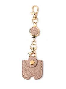 2pcs/1pc PU Leather Bag Charm, Retractable Key Holder, Extendable Key Chain, Gold Double Buckle And Protective Key Sleeve, Anti-Lost Bag Pendant, Suitable For Handbags, Wallets, Backpacks And Car Keys, Multiple Colors - A - View 14