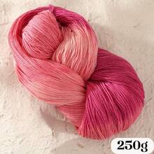 LIRISNLY 100% Wool Yarn 250g Gradient Color Hand‑Knitting Yarn Soft Warm Segment Dye Yarn For Sweater Scarf DIY Crochet Crafts - Multicolor - View 11