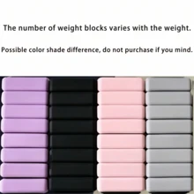 2pcs/Set - 1lb & 2lb Adjustable Wearable Wrist & Ankle Weights, Detachable Weight Blocks, Secure Fit Weighted Bands, Suitable For Yoga, Running, Pilates, Dance, Home Fitness Training, Multiple Colors Available - Multicolor - View 11