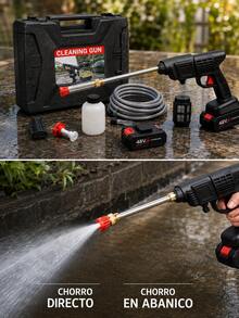 Portable Electric Car Washer - Black - View 4