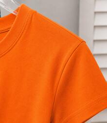 Women T-Shirts - Orange - View 3