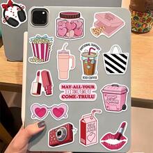 Cute Girl Style Printed Stickers, Decorative Stationery, Suitable For Books, Laptops, Water Bottles, Phone Cases, Suitcases, Guitars, Helmets, Etc. - Multicolor - View 4