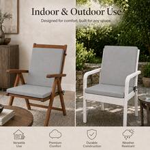 1pc-4pcs Modern Anthracite Chair Pad – Decorative & Comfortable Seat Cushion With Tufted Design In Der Turkei - Grey - View 5