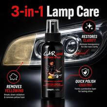 maxxauto Headlight Restoration Spray - Removes Yellowing, Scratches, Haze, And Cloudiness, Instantly Brightens Headlights - Suitable For Car Front And Rear Lights, Prevents Yellowing And Oxidation - Effective Renewal Solution - Capacity - View 7