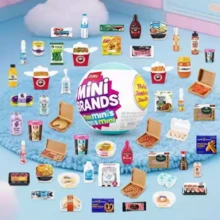 ZURU 1pc Mini Fridge Surprise Egg Blind Box, Mini Food Collectible, Miniature Fridge Mini Brands Toy Ball - Multicolor - View 5