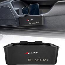 1pc Car Storage Box, Trunk Door Mounted Organizer, Coin & Card Holder, Car Door Storage Rack - Suitable For Most Car Models - A - View 1