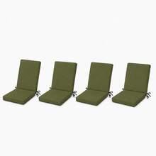 1pc-4pcs Modern Anthracite Chair Pad – Decorative & Comfortable Seat Cushion With Tufted Design In Der Turkei - Green - View 9