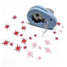 1pc Octagonal Star Manual Punching Press Machine, Scrapbook Embossing Machine, Visible Embossing Machine - Double Star Style - View 6