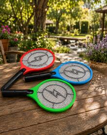 Rechargeable Mosquito Exterminator Racket - C - View 3